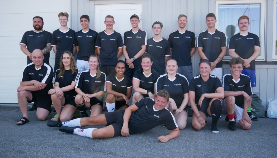 Bygdacup Aure - laget Bravida TBO