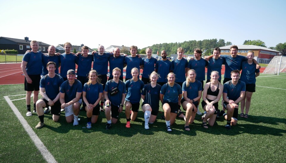 Bygdacup Aure - Laget Tjeldbergodden gåfotball