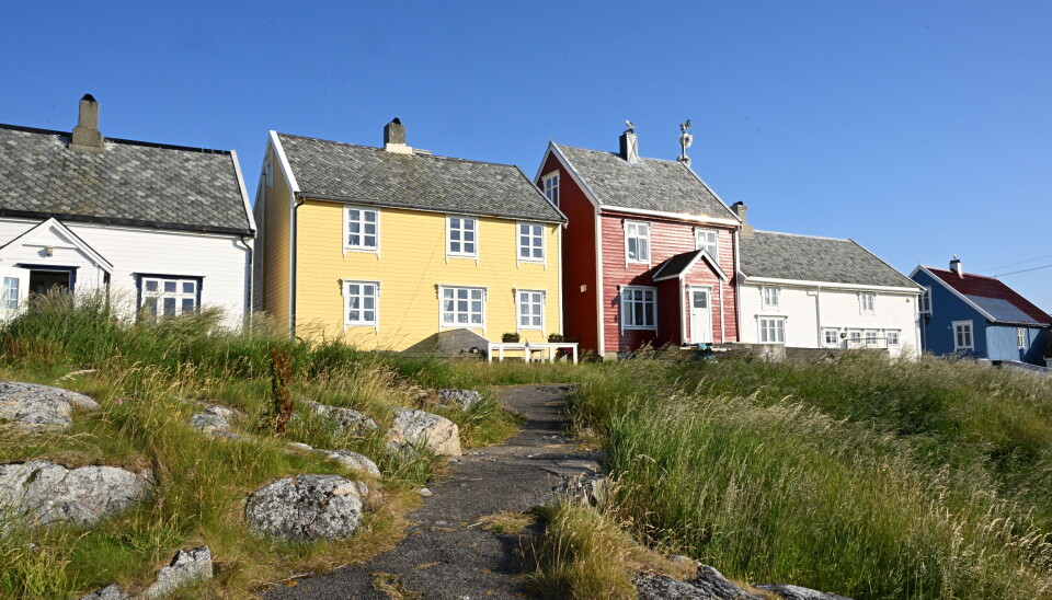 Hus på Grip. FOTO: JOHN BERGE