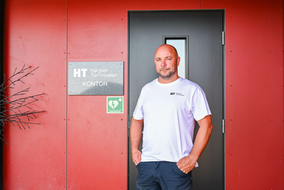 Bjørn Roald Langnes (43), Dagligleder og eier av Høgset Terminalen AS i Gjemnes.