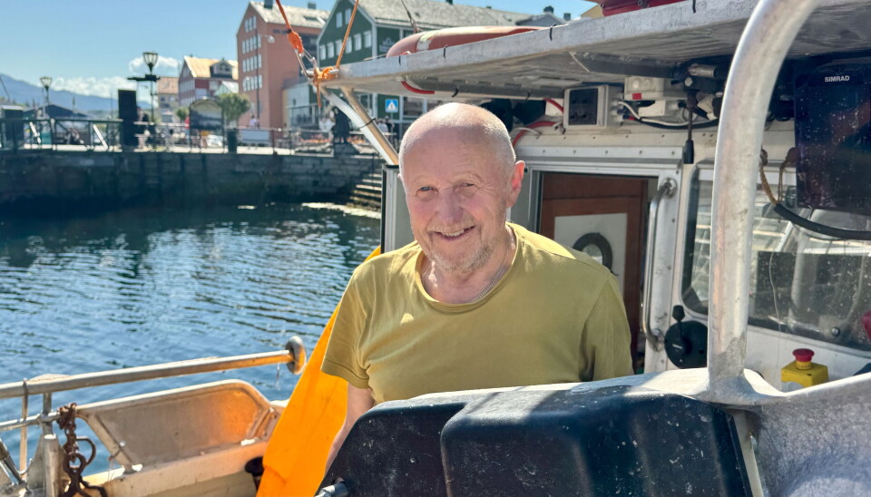 FISKERIPOLITIKK: Jarle Johansen kritiserer dagens fiskeripolitikk og manglende kontroll på svartfiske.