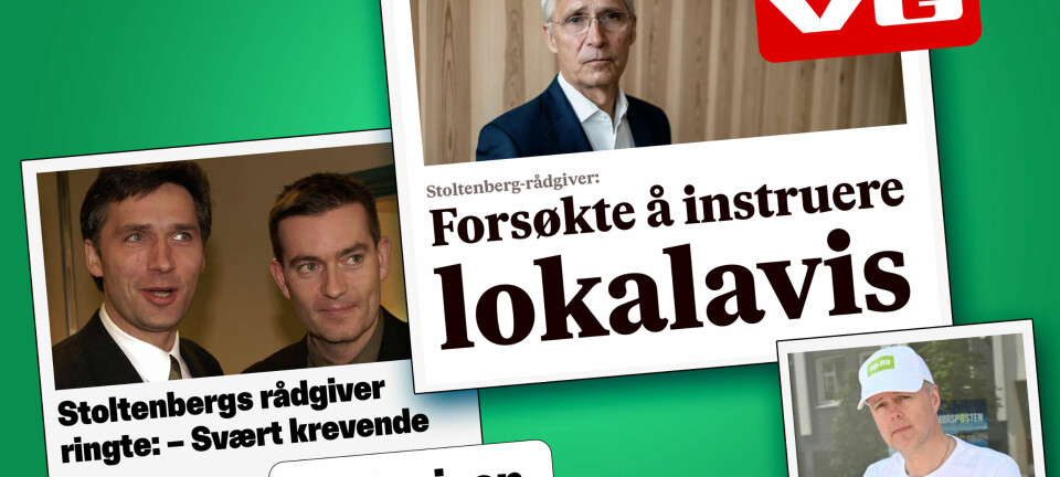 NP.no forsideoppslag hos VG og Nettavisen