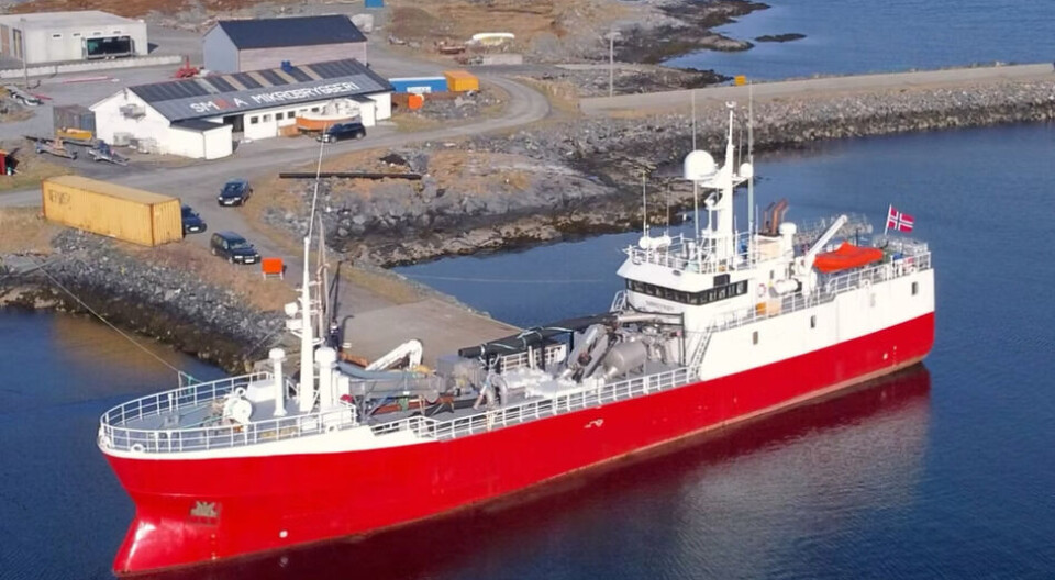 M/S Sørdyrøy Båten er engasjert i lengre kontrakt med Equinor som vaktbåt ut fra Hammerfest.