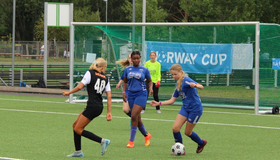 Smøla IL under Norway Cup.
