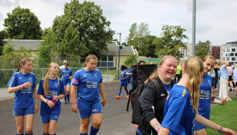 Smøla IL under Norway Cup.