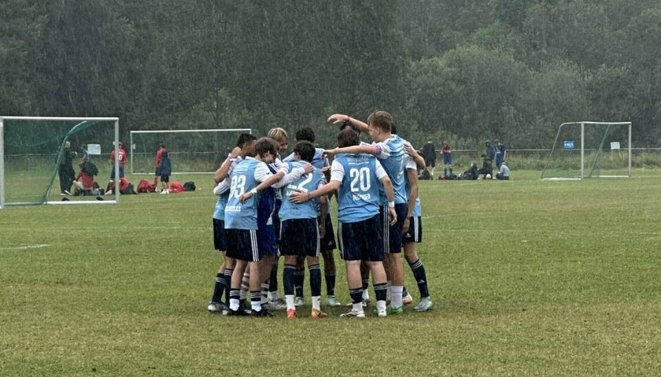 Fotballklubben Clausenengen Kristiansund under Norway Cup.
