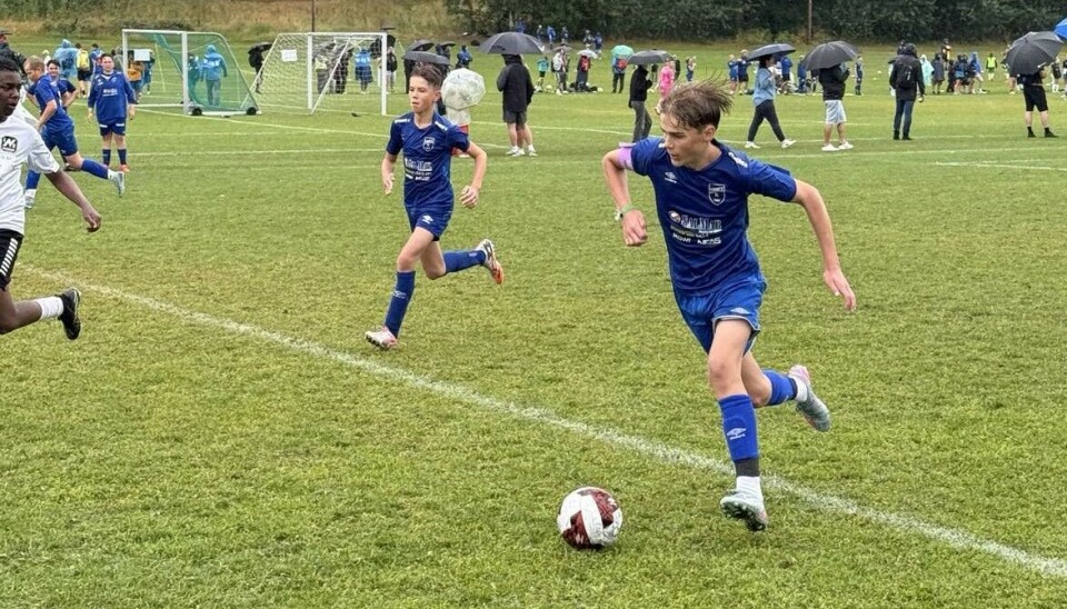 Smøla IL under Norway Cup.