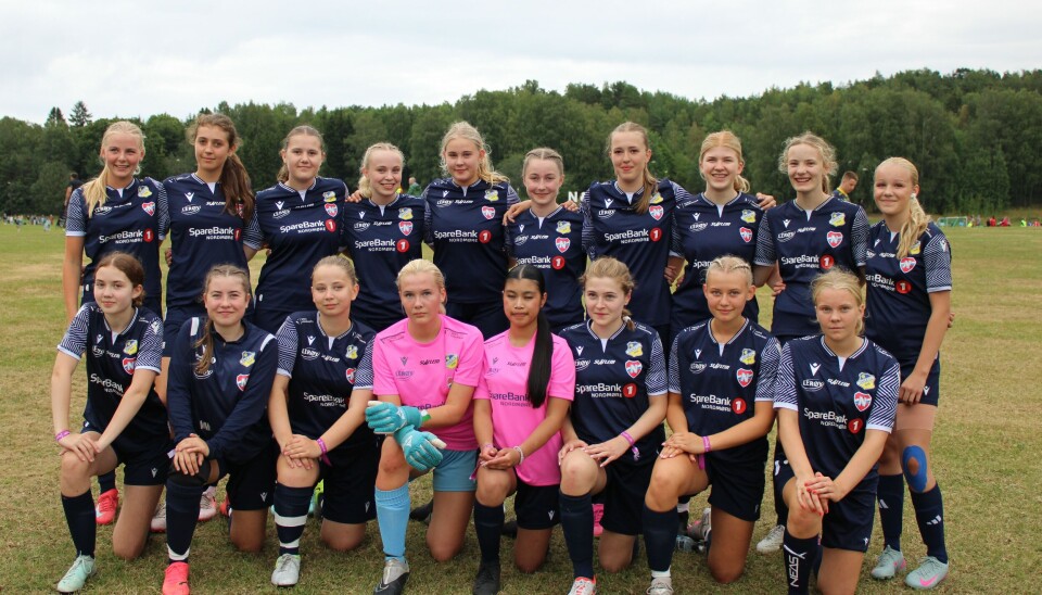 Dahle Nordlandet-jentene er klare for finalen i Norway Cup.