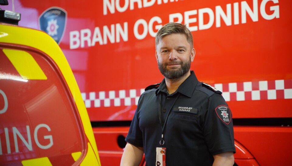 Stian Duaas, Enhetsleder for Nordmøre interkommunale brann og redningstjeneste.