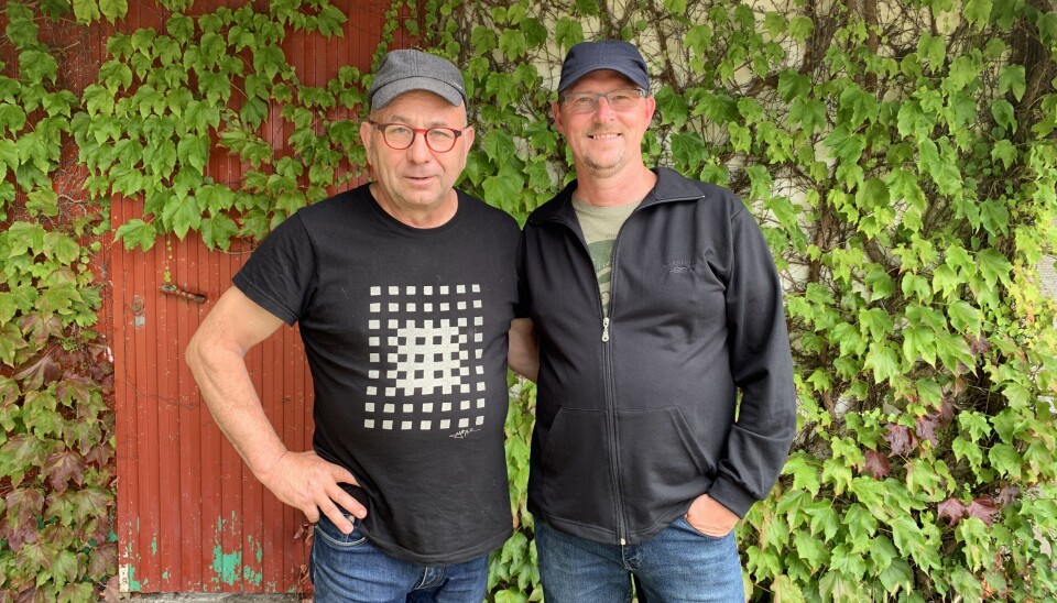 Fra venstre: Francisco Leiro og Odd Inge Teige.