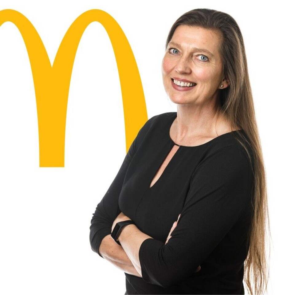 Kristina Johansen, kommunikasjonssjef for McDonalds i Norge. Foto: McDonalds