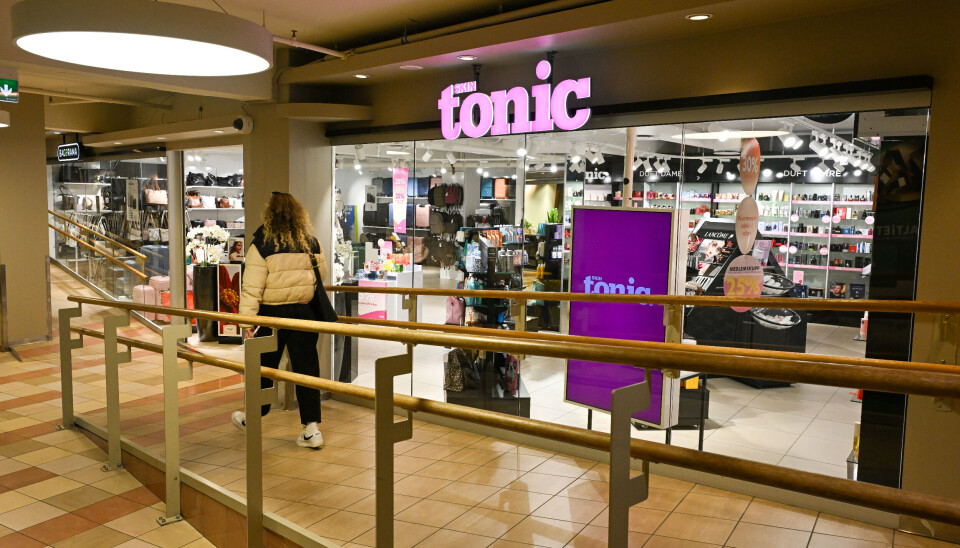 Skin Tonics butikk hos Alti Storkaia i Kristiansund.