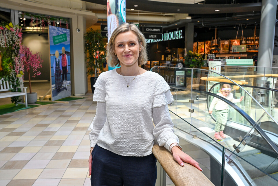 Senterleder Therese Schei Olsen hos Alti Storkaia.