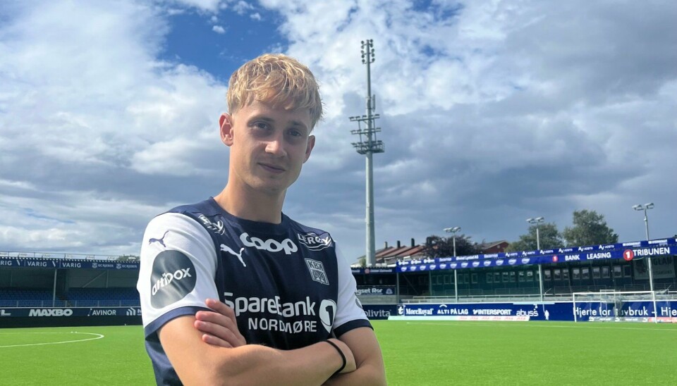 Henry Sletsjøe er klar for spill i Kristiansund Ballklubb.