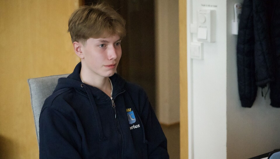 Marius Fugelsnes Ringstad (16 år) er leder av ungdomsrådet i Kristiansund.