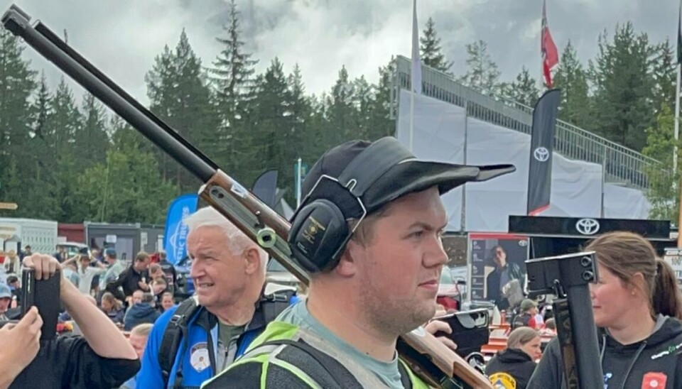 Sivert Heggeset under Landsskytterstevnet.