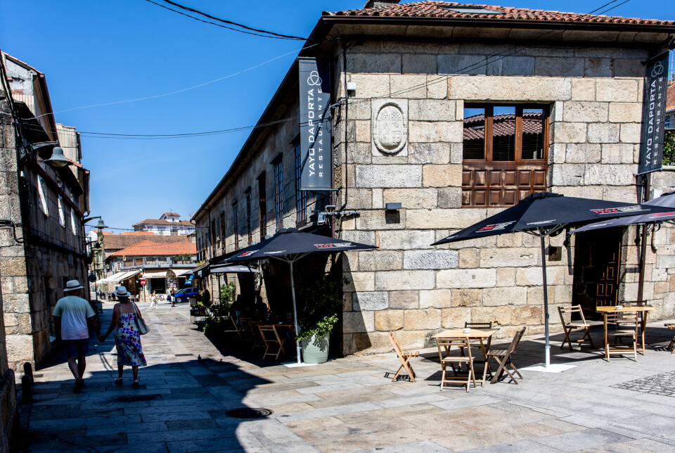 Resturanten til Yayo Daporta i Cambados Galicia.