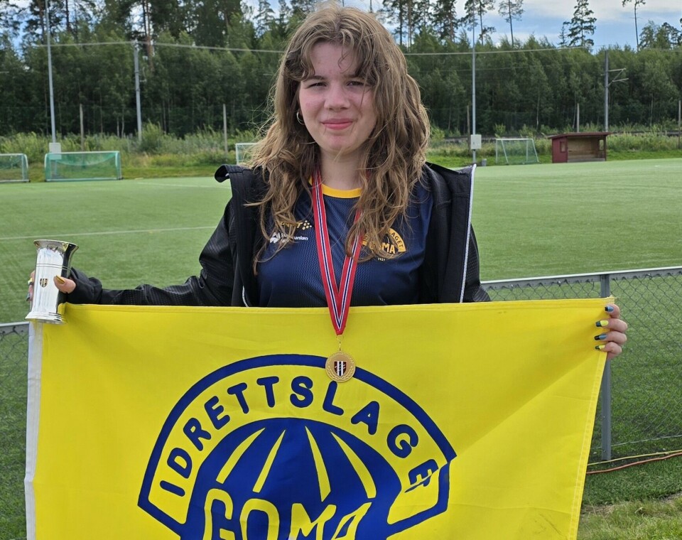 Hedda Moe Torvik ble norsk mester i bueskyting.
