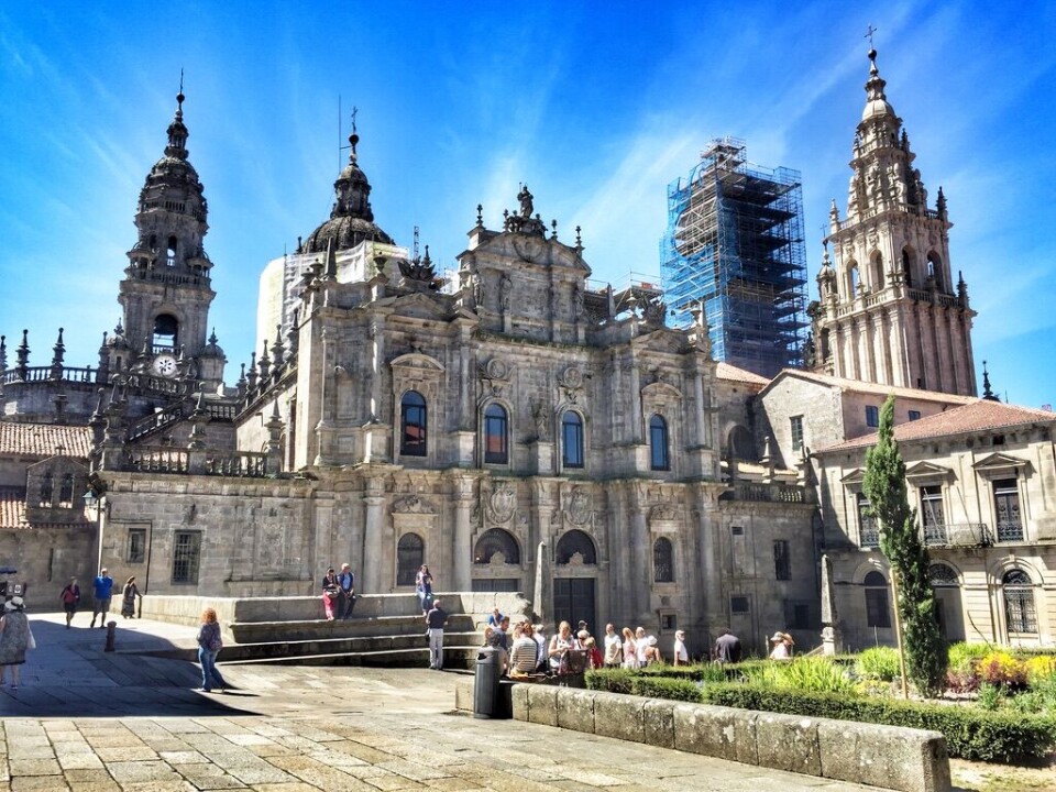 KATEDRALEN: Catedral de Santiago de Compostela..