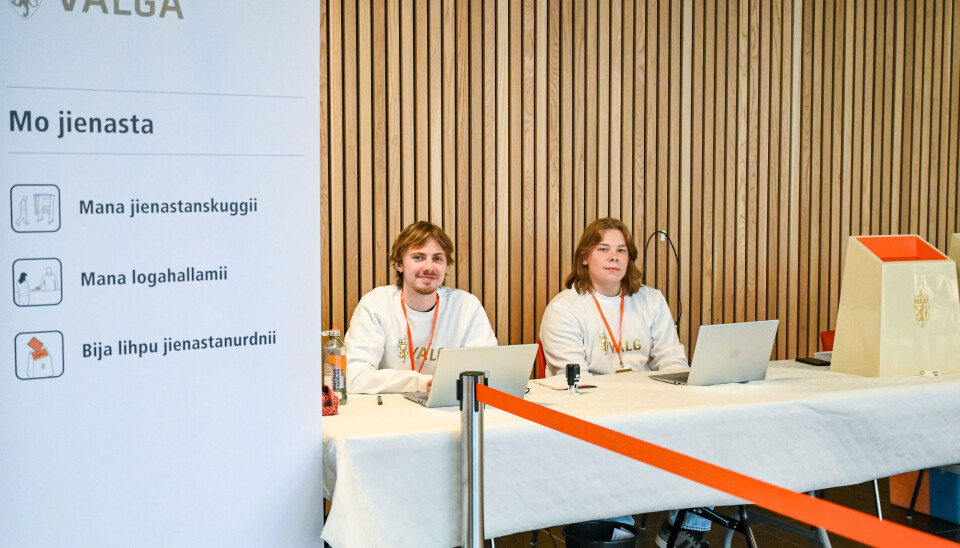 Christofer Skoglund og Håkon Landbak på Futura.