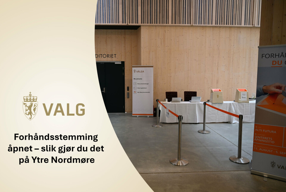 Slik forhåndsstemmer du.