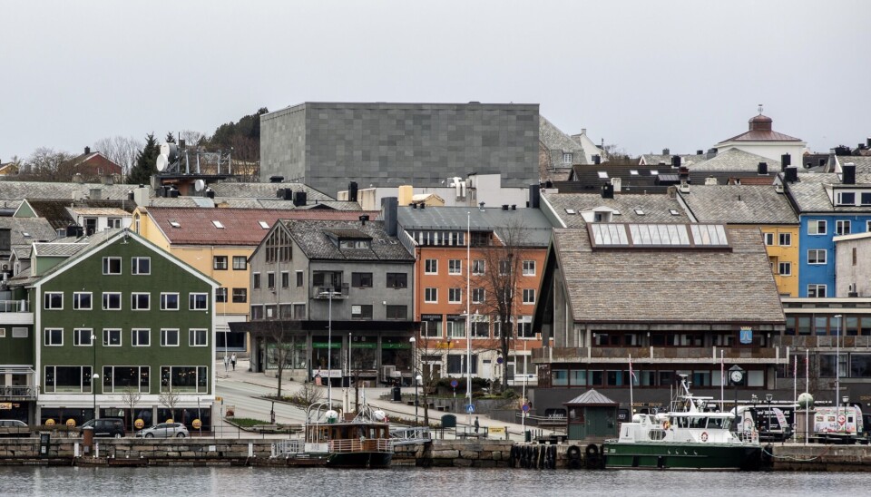Kristiansund sentrum.