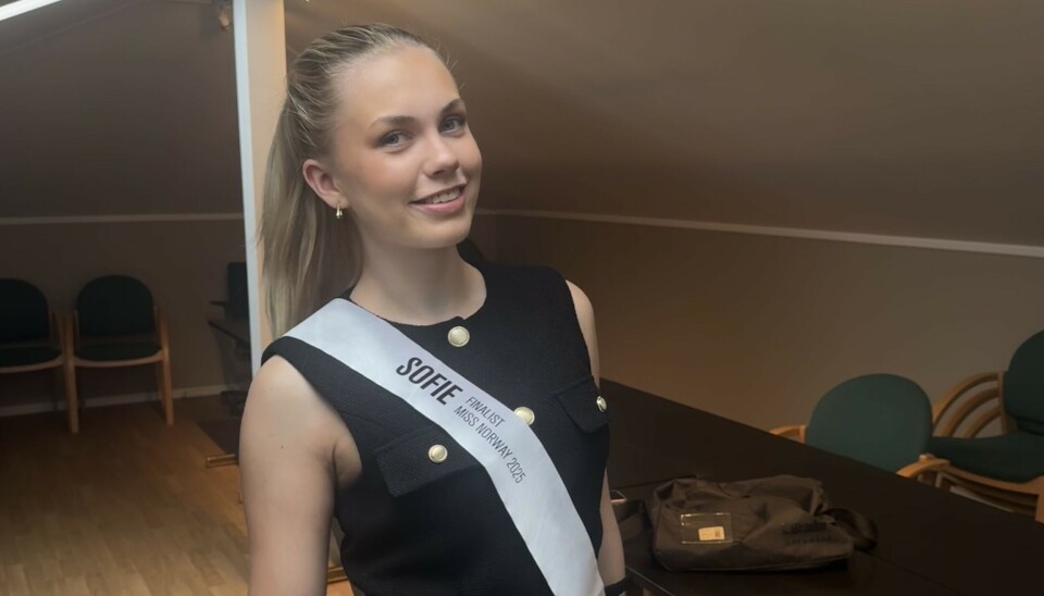 Sofie Rasmussen er deltaker i Miss Norway.