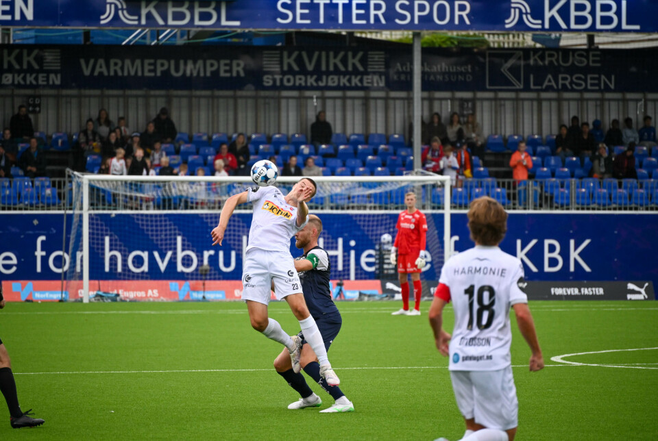 Dan Peter Ulvestad som alltid tett opp i angrepsspilleren