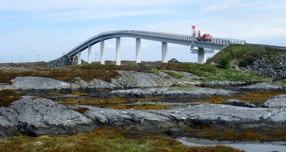 Verjeskiftbrua på Smøla.
