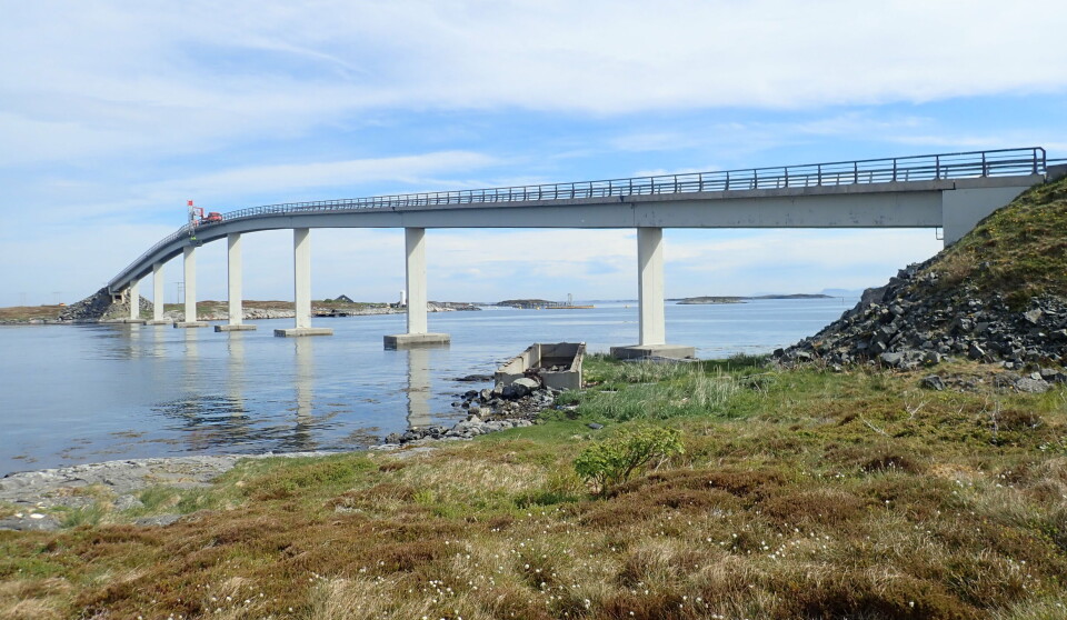 Verjeskiftbrua på Smøla.