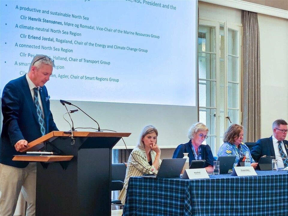 Henrik Stensønes er valgt til ny leder for arbeidsgruppa for marine ressurser i Nordsjøkommisjonen. Foto: Olav Fransson Drangeid