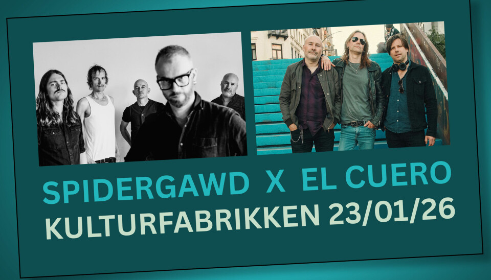 Spidergawd og El Cuero kommer til Kulturfabrikken