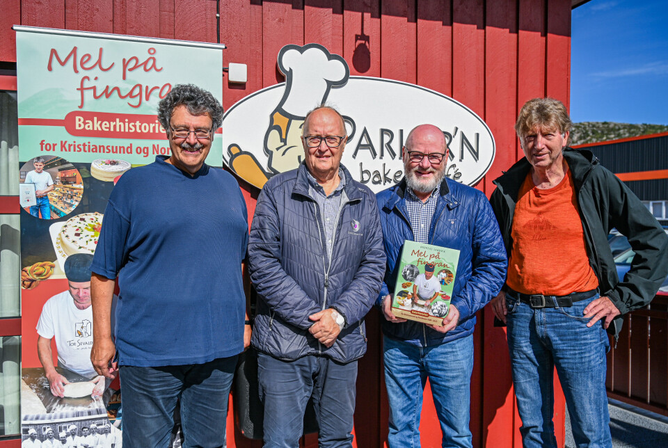 Fra venstre: Tore Kristiansen, Andreas Sandvik, Tor Sevaldsen og Terje Holm.