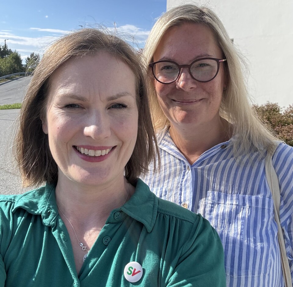 Marit Aklestad og Line Karlsvik, SV