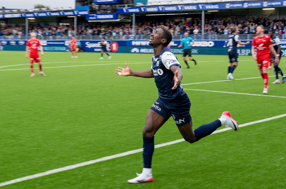 Mustapha Isah ble den store KBK-helten mot Brann.