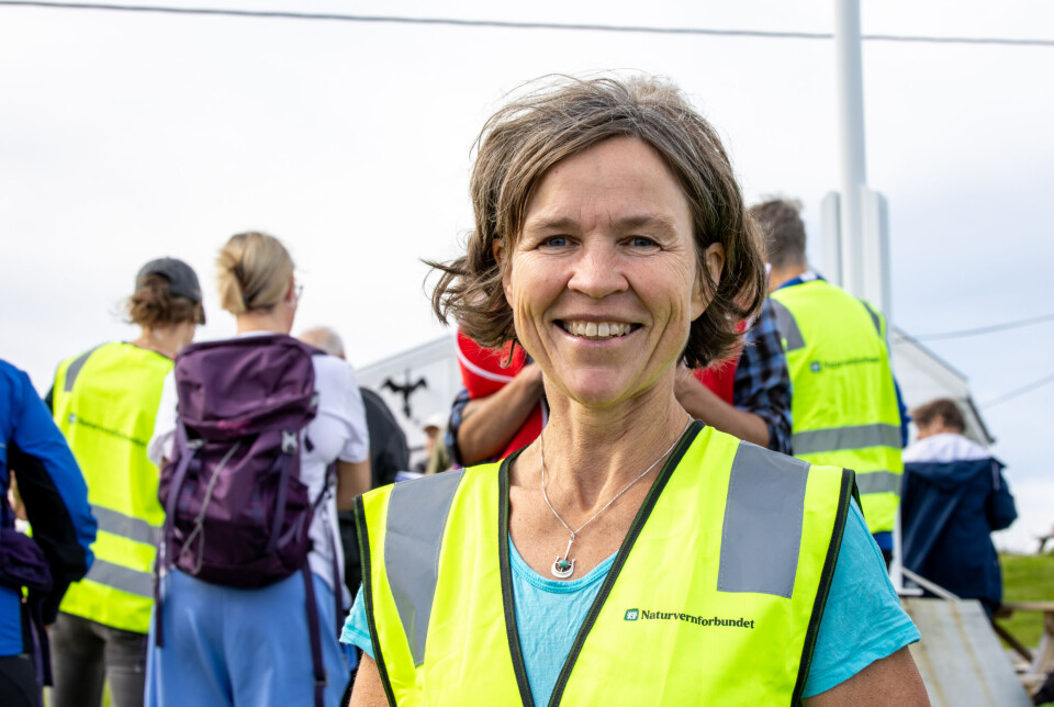 Lokallagsleder Astrid Straumbotn i Naturvernforbundet.