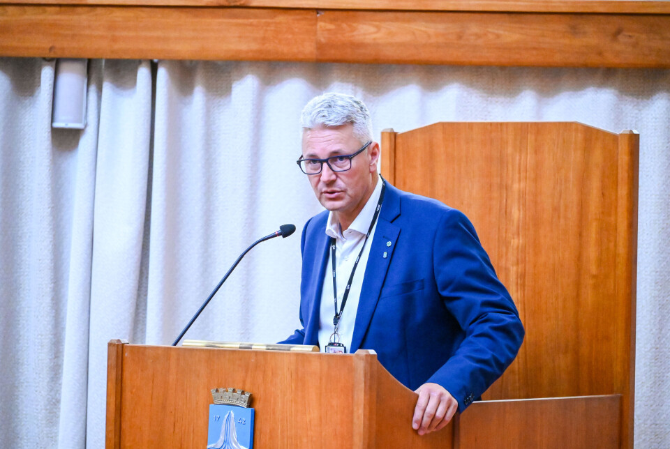 Henrik Stensønes (1.kandidat, Senterpartiet) Bystyremøtet 28.08.2025