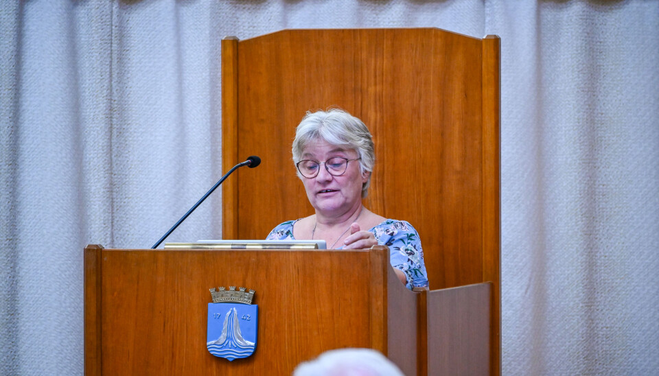 Hjørdis Pauline Oldenborg Grønvik (SV) Bystyremøtet 28.08.2025.