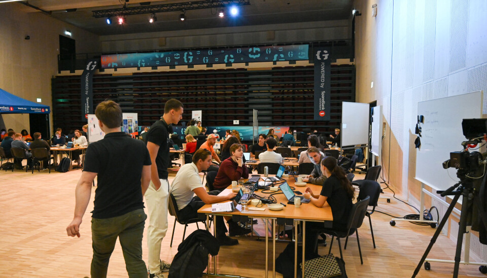 Her formes ideene som kan bli til morgendagens produkter. Tirsdag 02.09.205, campus, GreenSeeTech, Hackathon