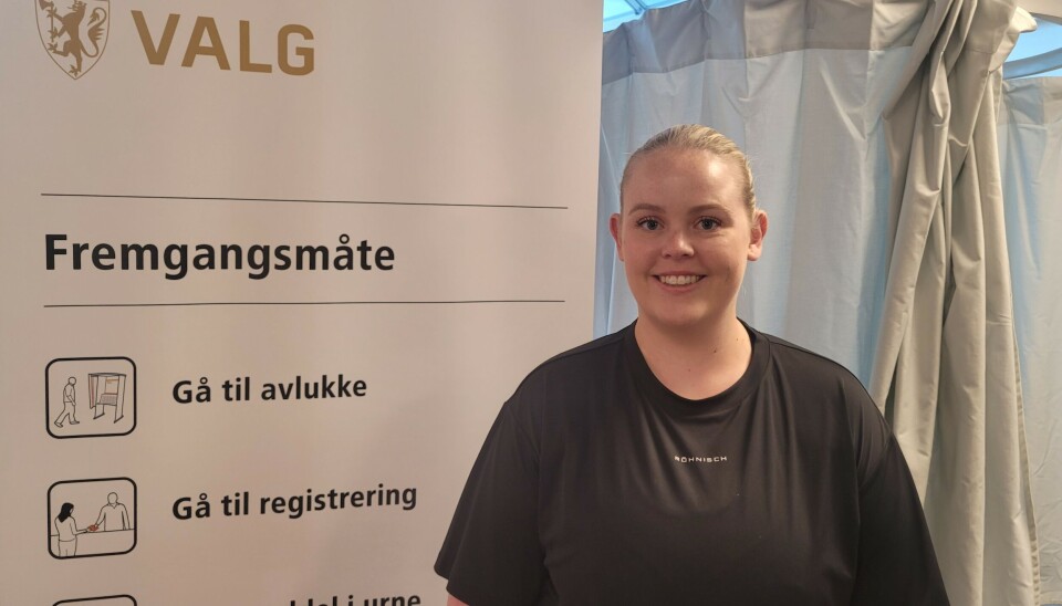 Mali Dahl valgte å stemme på Alti Futura tirsdag 2. september 2025.