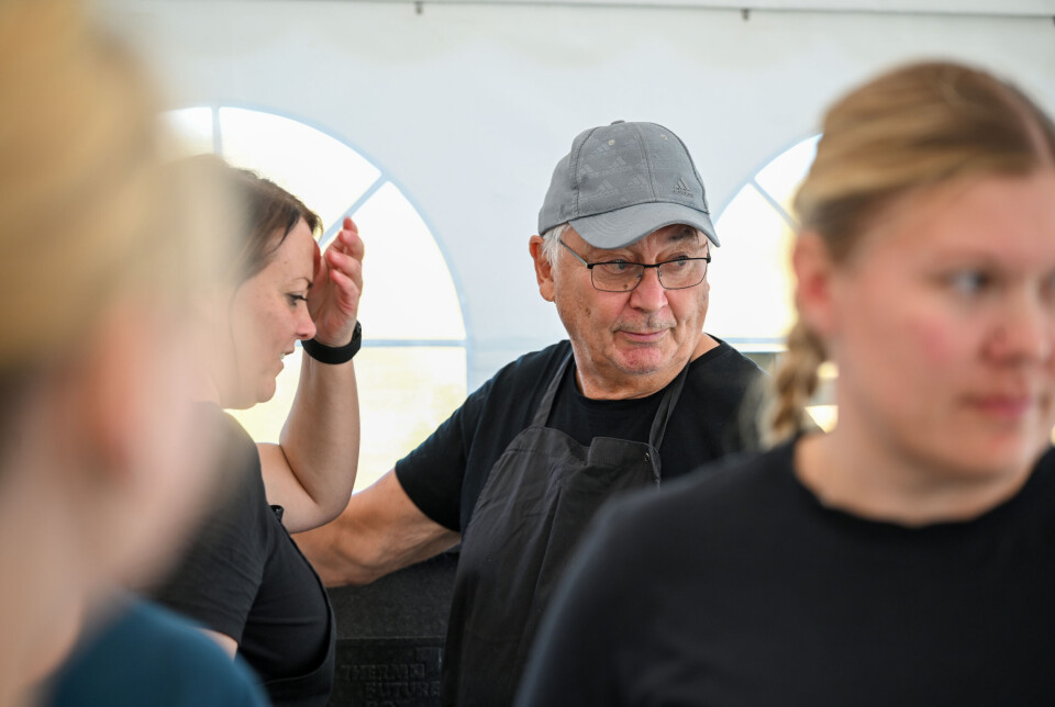 Egil Holberg – her i aksjon under Smølakonferansen 2025