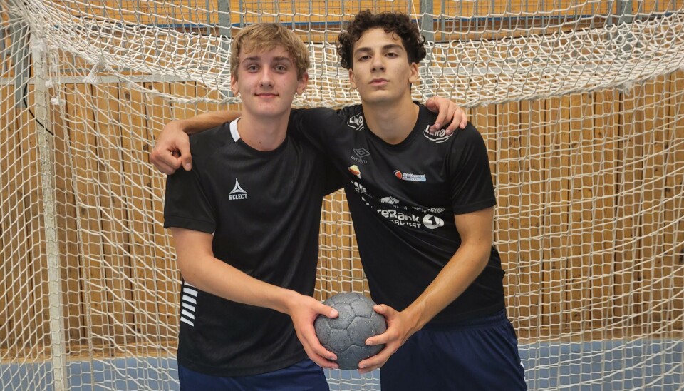 Iver Aspen og Ilya Mirzapour skal 6. og 7. september i aksjon for Kristiansund Håndballklubb i kvalifisering til årets Bring-serie.
