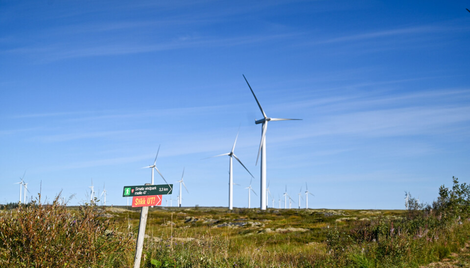 Stikk UT! Ja, det er også mulig ved Smøla vindpark. Pass opp for mikroplast, vil skeptikerne gjerne si.