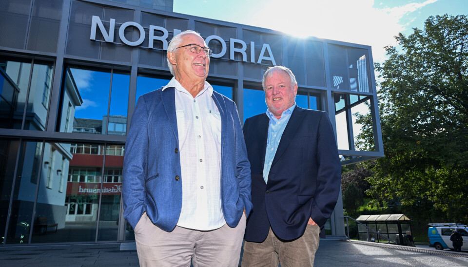 Egil Holberg og Einar Wikan.