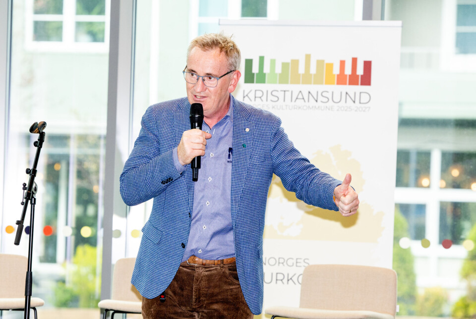 Asgeir Bahre Hansen, daglig leder i Kulturhuset Normoria.
