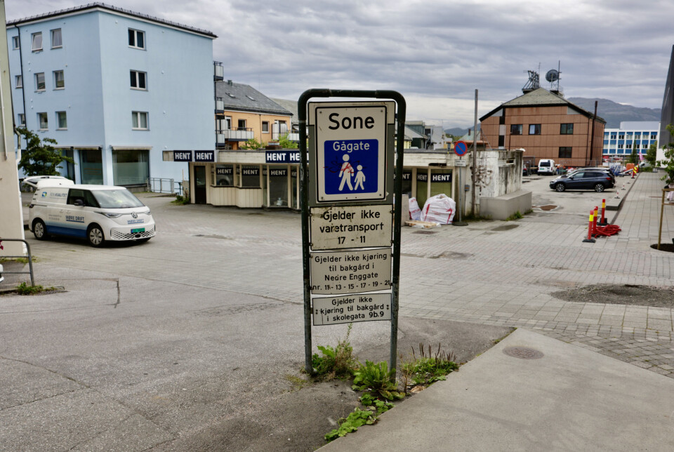 Krysset Skolegata og Ivar Aasens gate.