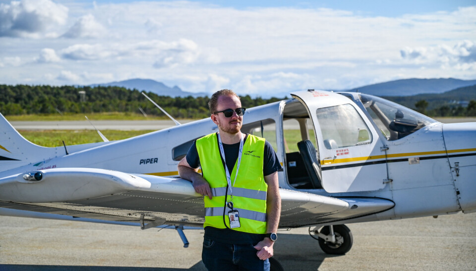 Alexander Kvammen (styremedlem og økonomiansvarlig i Møre Flyklubb)
