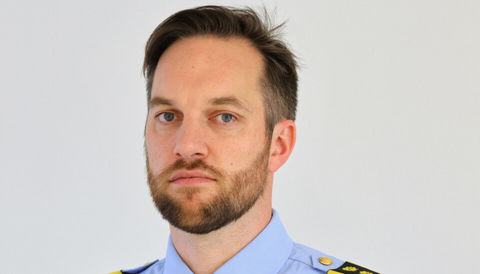 Anders Skorpen-Trøen, politiinspektør ved Møre og politidistrikt. FOTO: POLITET
