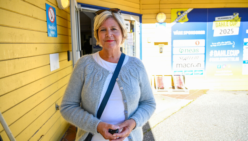 Lene Lindløkken, 59 år, Helsesykepleier, ved Dahlehallen.