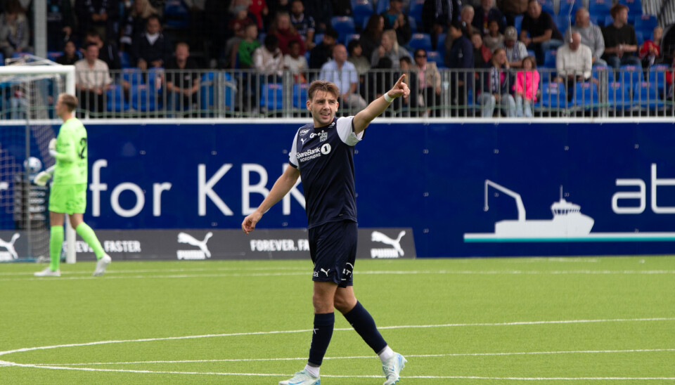 Niklas Ødegård scoret for Norge.